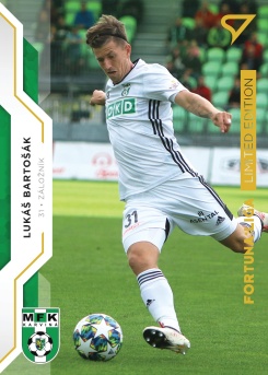 Lukas Bartosak Karvina SportZoo FORTUNA:LIGA 2020/21 Gold Limited /99 #161